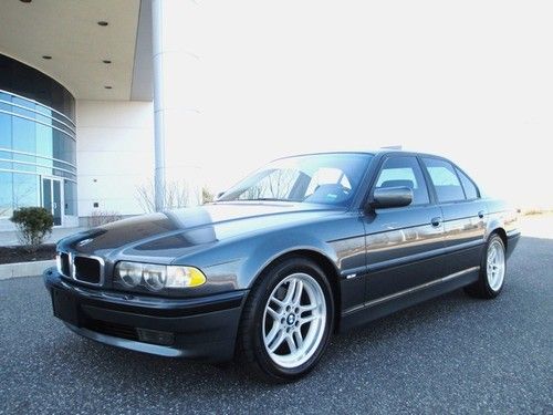 2001 bmw 740i sport package rare color stunning condition