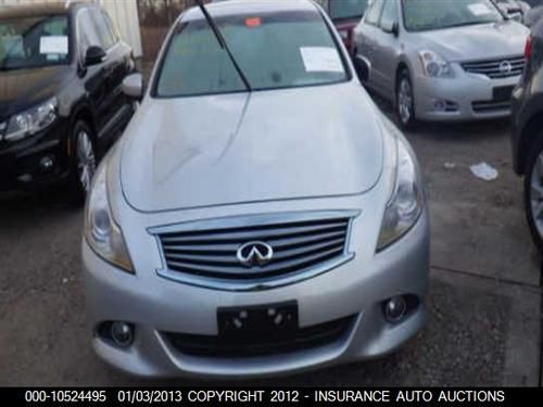 2011 infiniti g37x 4-door sedan 3.7l