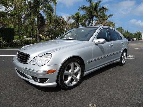 Extra nice c230 sport - moonroof, automatic, amg styling package - florida car