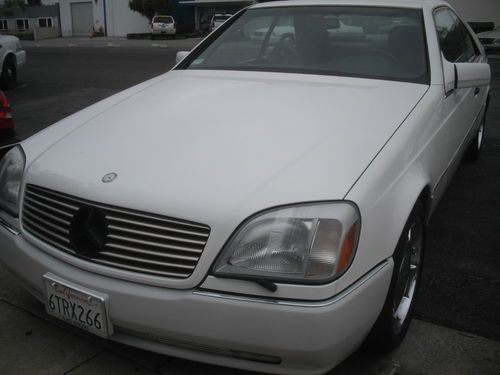 1995 mercedes benz  s600 coupe  ,mint !   no reserve !!!!!!!!!!!!!!!!!!