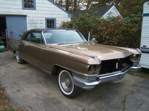 1964 cadillac eldorado convertable barn find