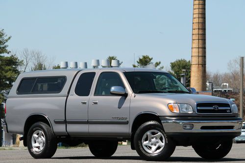 2000 toyota tundra access cab 4.7l v8 sr5 new frame clean carfax nice only 85k!
