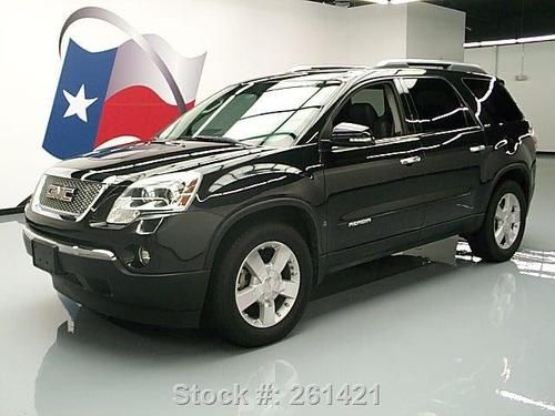 2008 gmc acadia slt dual sunroof heated leather 52k mi texas direct auto