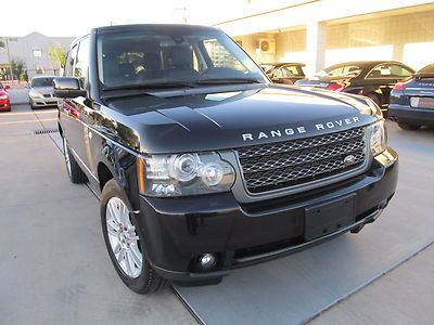 2011 land rover range rover one owner tv s back up camera!!1