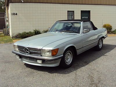 1977 mercedes 280sl euro - 107 chassis - looks\runs\drives good - low reserve!