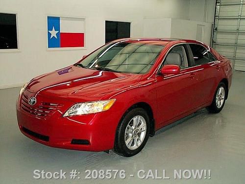 2008 toyota camry le leather dvd cruise ctrl alloys 33k texas direct auto