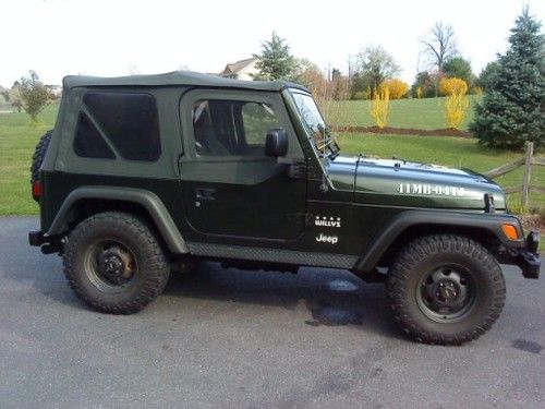 2004 jeep wrangler willy's special limited edition