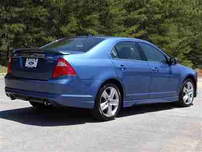 Sport 3.5L V6 Blue Black Leather SYNC Certified Nice Financing 1 owner, image 7