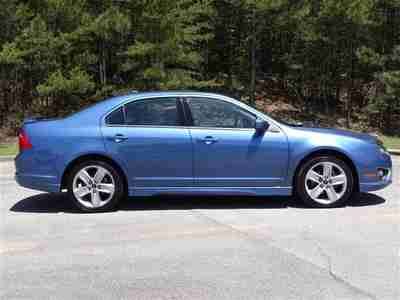 Sport 3.5L V6 Blue Black Leather SYNC Certified Nice Financing 1 owner, image 8