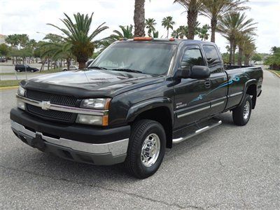 4x4 diesel extended cab long bed xtra tank w/pump toolbox strong truck fl