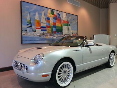 2005 ford thunderbird 50th anniversary stunner call greg 727-698-5544