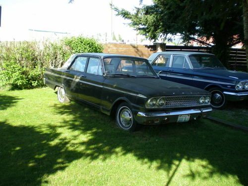 1963 ford fairlane base 2.8l 6cyl great project car no reserve