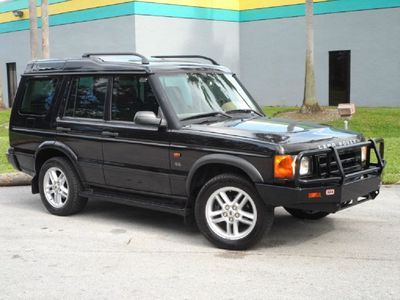 Series ii se 4x4 arb custom front bumper dual sunroof black over tan leather