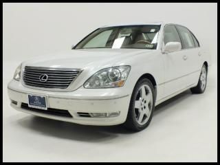 05 ls430 leather park assist climate seats sunroof wood trim