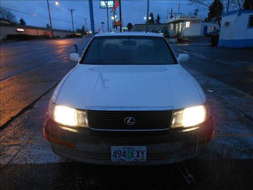 1991 lexus ls 400 immaculate like new loaded no reserve / nr