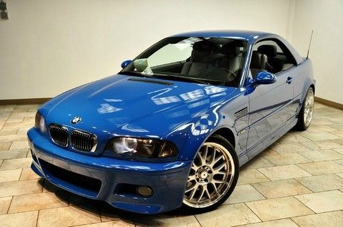 2001 bmw m3 convertible 6speed laguna blue hard top