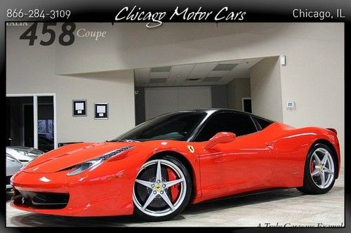 2011 ferrari 458 italia rare high msrp $$ carbon fiber ipod loaded only 5000 mi!