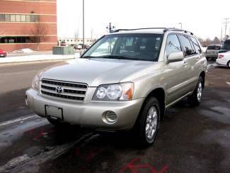 2002 toyota highlander v6 4x4 awd