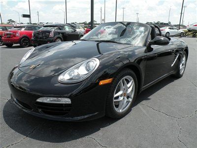 2010 porsche boxster black/black manual transmission low miles  **florida