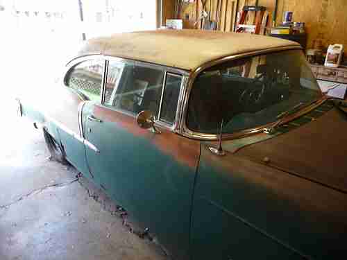 ORIGINAL 1955 CHEVROLET MODEL 210 2-DOOR HARDTOP 6CYL. POWERGLIDE, image 9