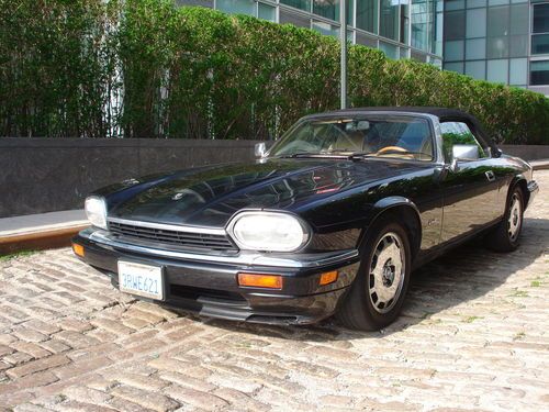 1996 jaguar xjs black/tan convertible beauty 68k