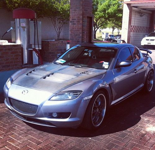 2004 mazda rx8 titanium grey / carbon fiber / manual trans.