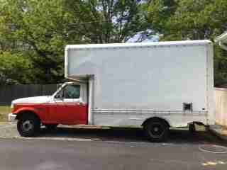 1997 Ford f350 box truck #5