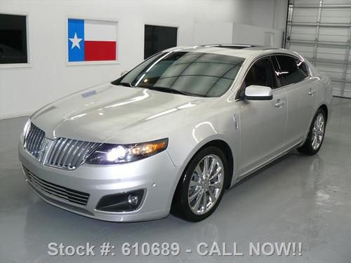 2010 lincoln mks awd ecoboost ultimate pano sunroof 53k texas direct auto