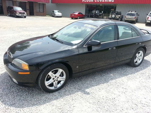2001 lincoln ls base sedan 4-door v8 leather loaded clean nice car no reserve