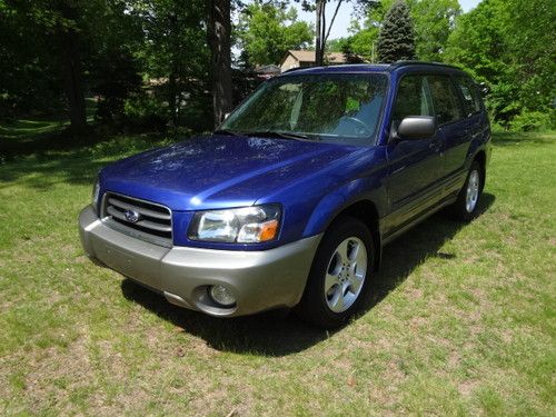 2004 subaru forester xs!! one owner!! no reserve!!