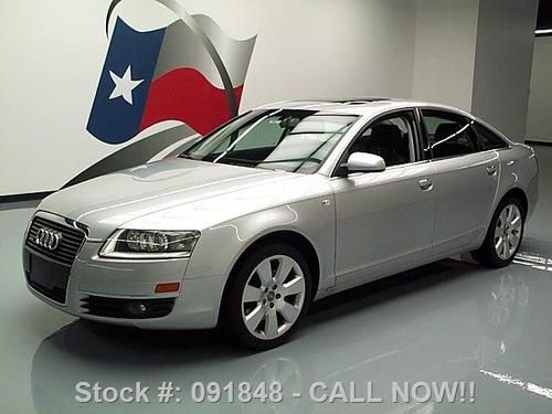 2006 audi a6 3.2 quattro awd sunroof nav htd seats 40k texas direct auto