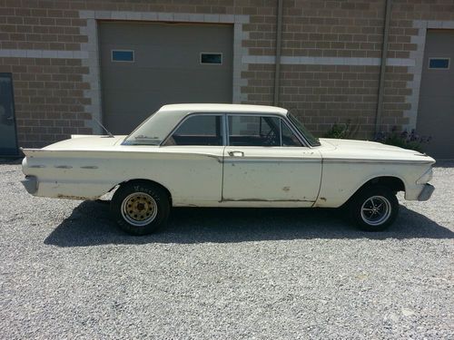 1962 ford fairlane 500 289 4speed gasser rat rod project straight axle