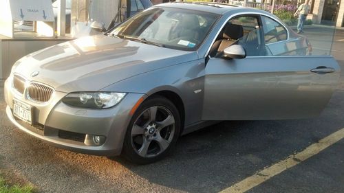 2008 bmw 3-series 2 door sport coupe 328xi 86,400 miles charcoal silver hot!!