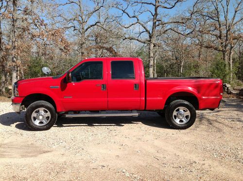 2005 ford f-250 super duty lariat crew cab pickup 4-door 6.0l