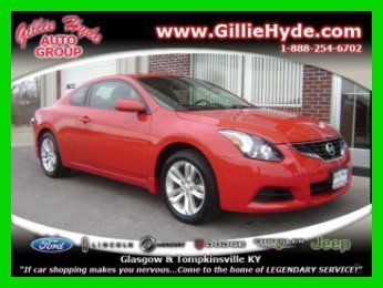 2010 coupe 2.5 s used 2 door 6 speed full warranty 1-owner vs honda accord coupe