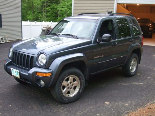 2002 JEEP LIBERTY LIMITED SPORT 3.7L 4 DOOR UTILITY SUV, image 8