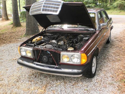 1985 mercedes 300d 300dt turbodiesel no-rust/accident southern survivor motor a+