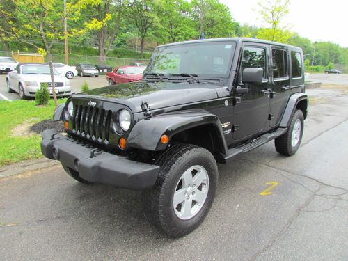 2007 jeep wrangler unlimited sahara sport utility 4-door