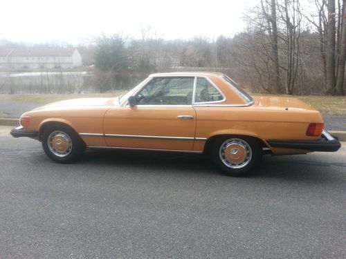 Beautiful 1976 antique mercedes benz 450sl