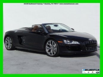 11 audi r8 quattro spider navigation enhanced leather heated seats clean carfax