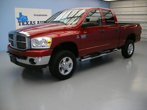 We finance!!  2008 dodge ram 2500 lone star 4x4 cummins diesel bluetec tow 1 own