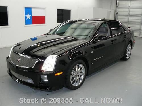 2006 cadillac sts v sunroof nav htd seats spoiler 15k! texas direct auto