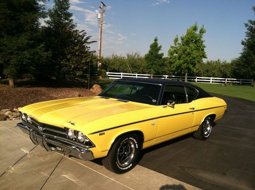 1969 chevelle ss396 4-spd "numbers matching" less than 1000 since restoration