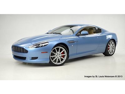 2010 aston martin db9 coupe special order winchester blue manual 1,174 miles a1!