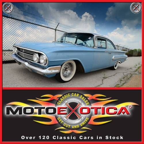 1960 chevrolet bel air custom rat rod-350 crate motor-strong runner!!