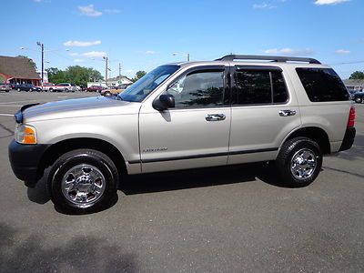 2005 ford explorer xls 92k org miles 4x4 clean carfax v-6 auto no reserve !!!