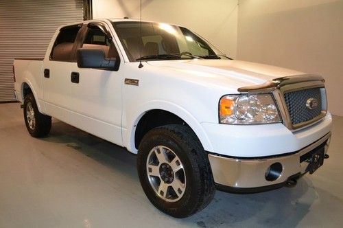 Ford f-150 lariat 4x4 nav sunroof power heated leather keyless clean carfax