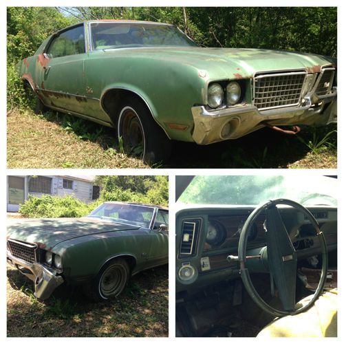 1971 oldsmobile cutlass restoration project car