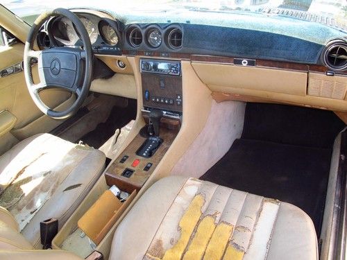 1986 Mercedes 560SL roadster good basis for restoration, image 12
