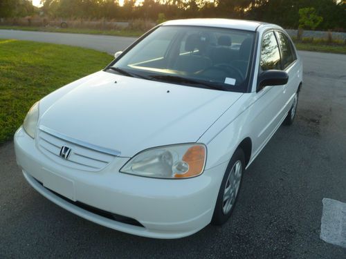 Honda civic lx 5 speed 1 owner palm beach car gas saver no reserve